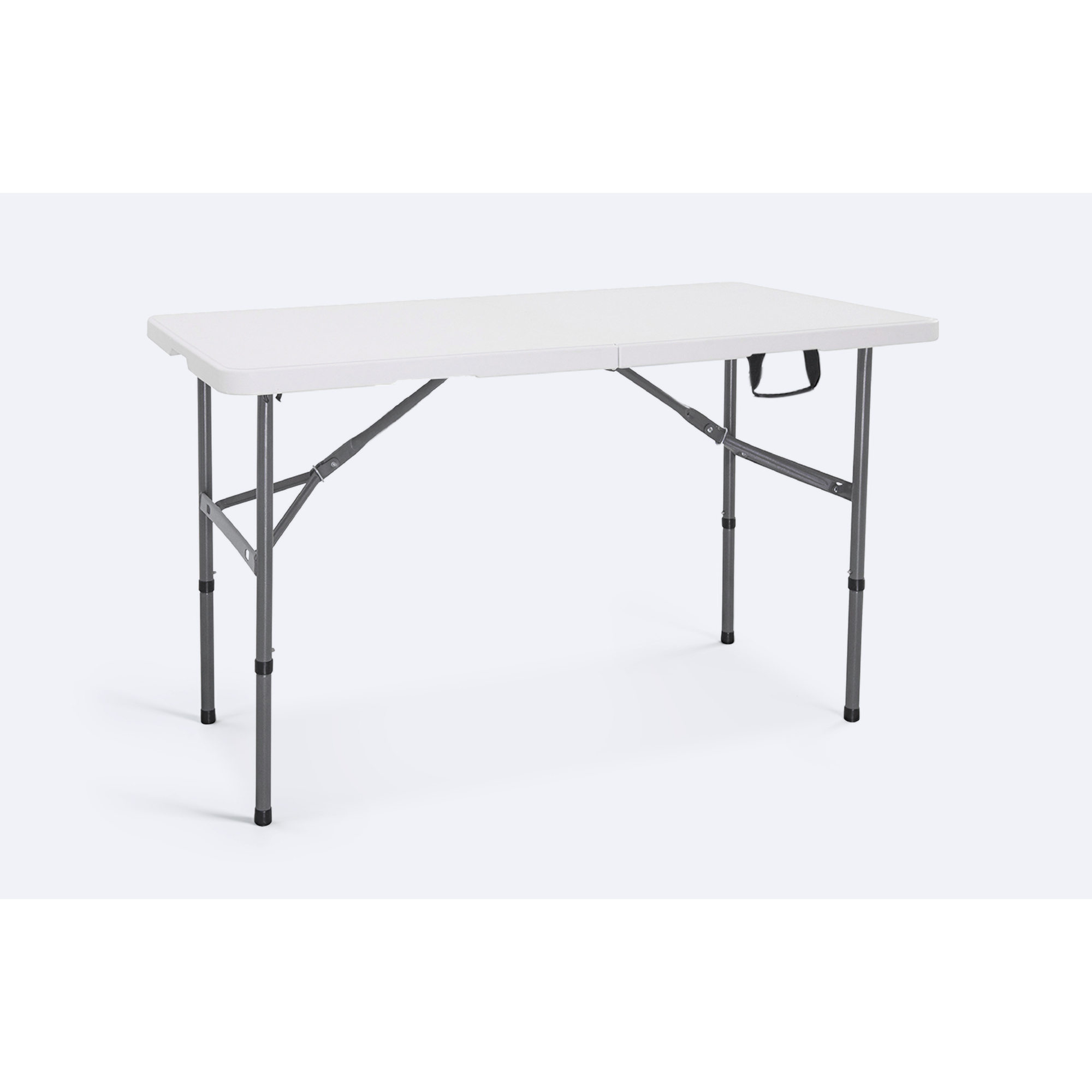 4Dock Heavy-Duty Portable Folding Table — 4ft., White, Model# FT02